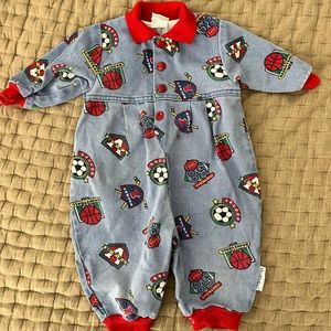 Vintage Sports Romper